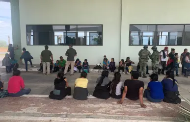 Rescatan a 54 migrantes en Cruillas, Tamaulipas