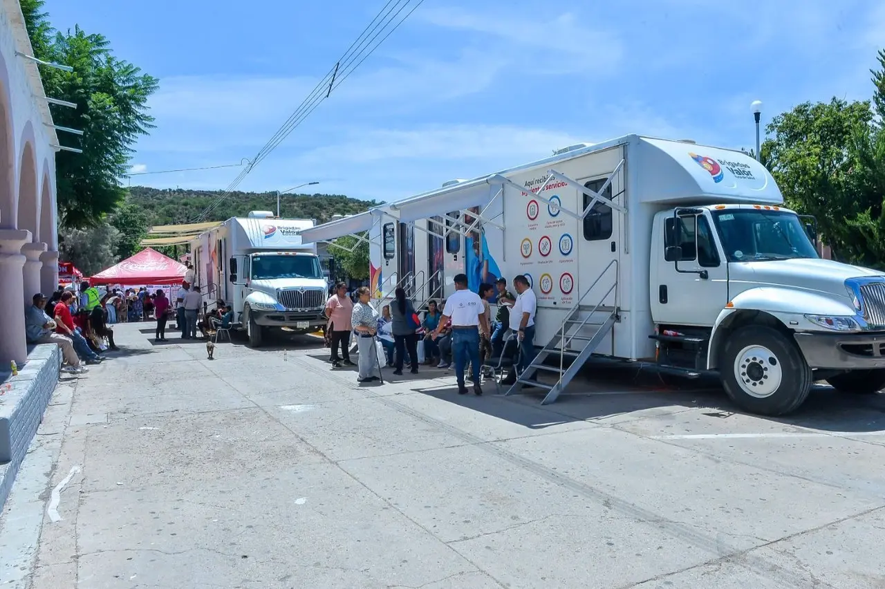 La Ruta de la Salud brinda atención médica a los habitantes de Coneto de Comonfort. Foto: Cortesía.