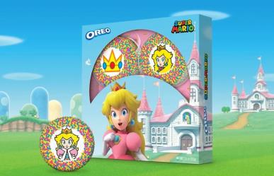 ¡Para fans! Lanza Oreo y Nintendo galletas de la princesa Peach