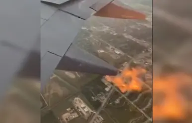 Motor de avión se incendia en pleno, vuelo de Southwest Airlines venía a Cancún