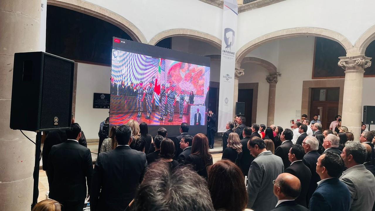 Rinde informe de gobierno ante Cabildo Alcalde Antonio Ochoa. Foto y video: Jesús Carrillo.