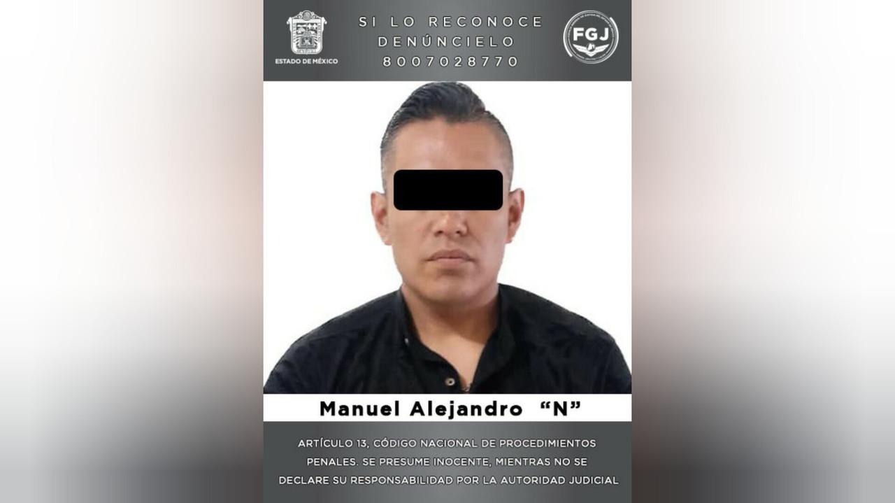 Manuel Alejandro “N” fue vinculado a proceso por la muerte del empresario Íñigo Arenas en Naucalpan y permanecerá en prisión preventiva. Foto: Cortesía