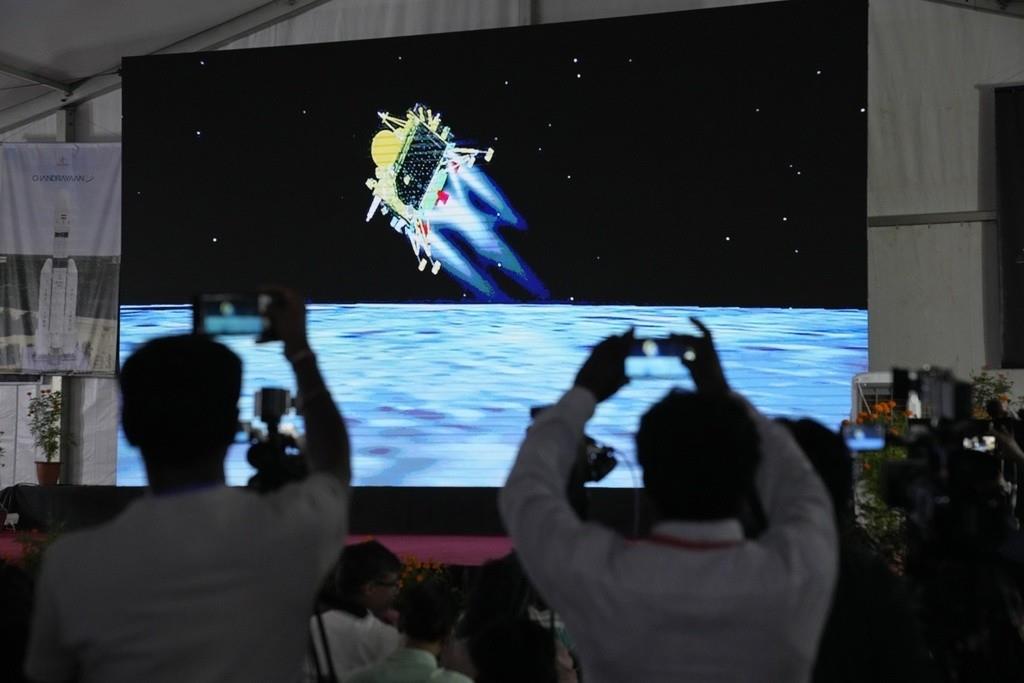 Histórico descenso de la India en el polo sur de la Luna