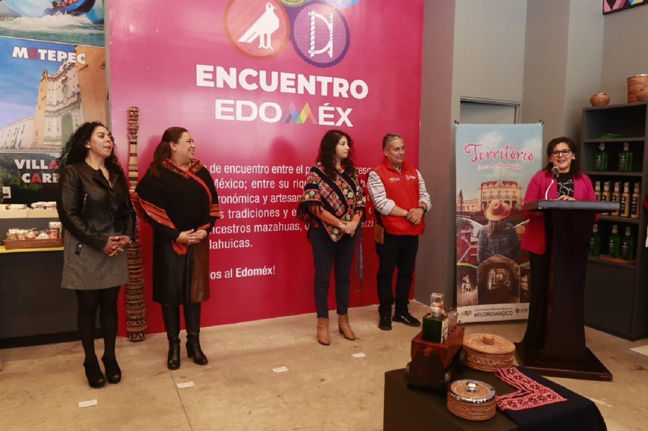 Espacio “Encuentro Edoméx” en el Parque Ciencia Fundadores. Foto: Especial.