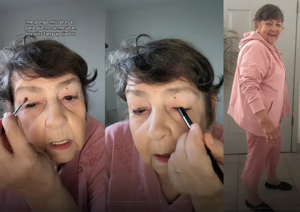 VIDEO: Comparte abuelita de 79 años sus técnicas de maquillaje