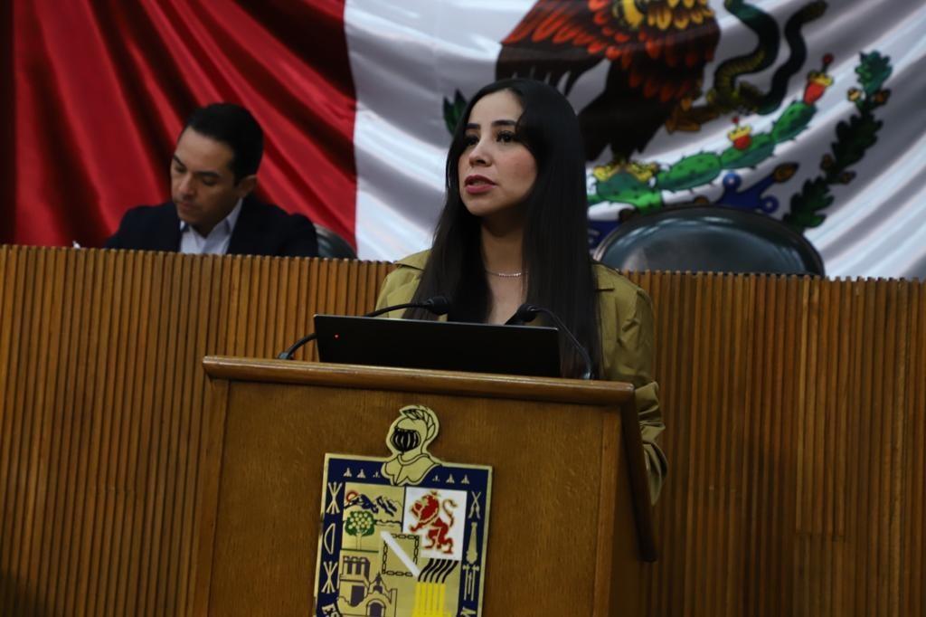 Legisladora de Acción Nacional, Lilia Olivares Castañeda. Foto: Cortesía.