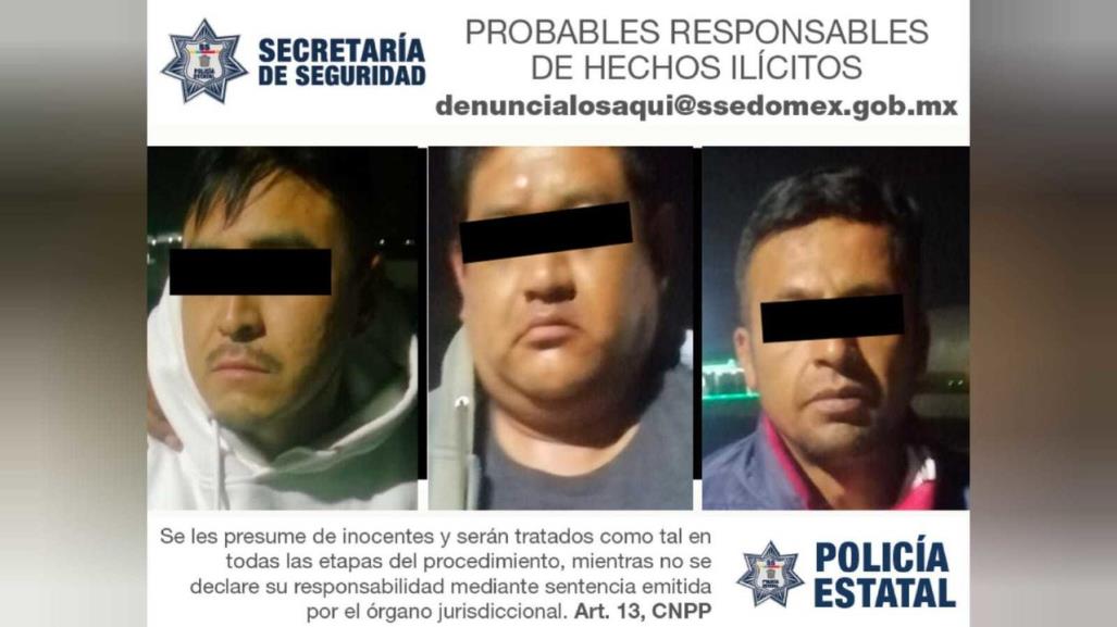 Rescatan a chofer y dos custodios, hay tres detenidos por secuestro en Jaltenco