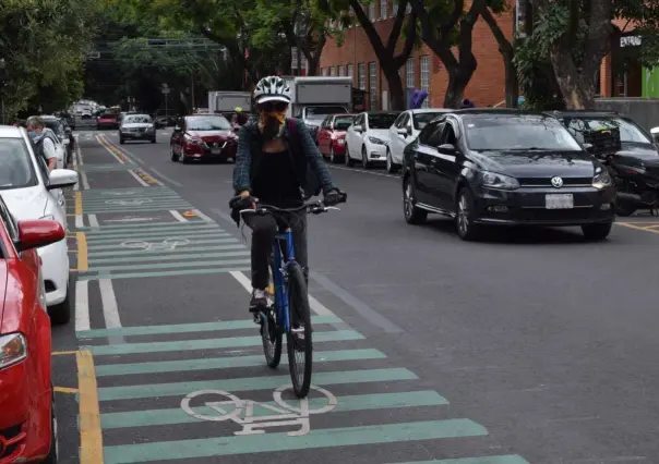 Mejoran infraestructura para ciclistas y peatones en la Benito Juárez