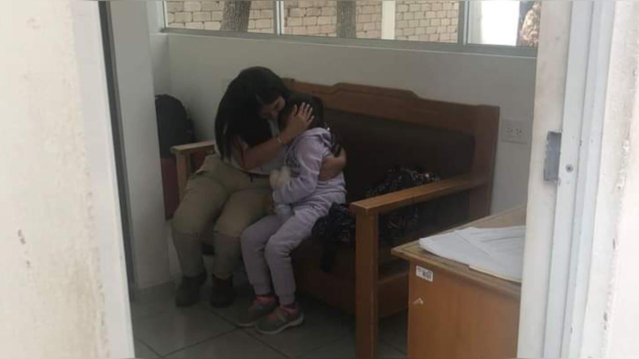 Por ahora la niña se encuentra bajo resguardo en el albergue del DIF Municipal Durango. Foto: Facebook Instituto Nacional de Migración.