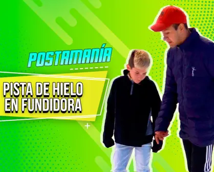 Conoce junto a Mateo Vargas la Pista de hielo en el Parque Fundidora