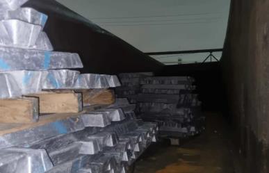 Roban 24 toneladas de aluminio en el estado de Hidalgo; las recuperan en Edomex