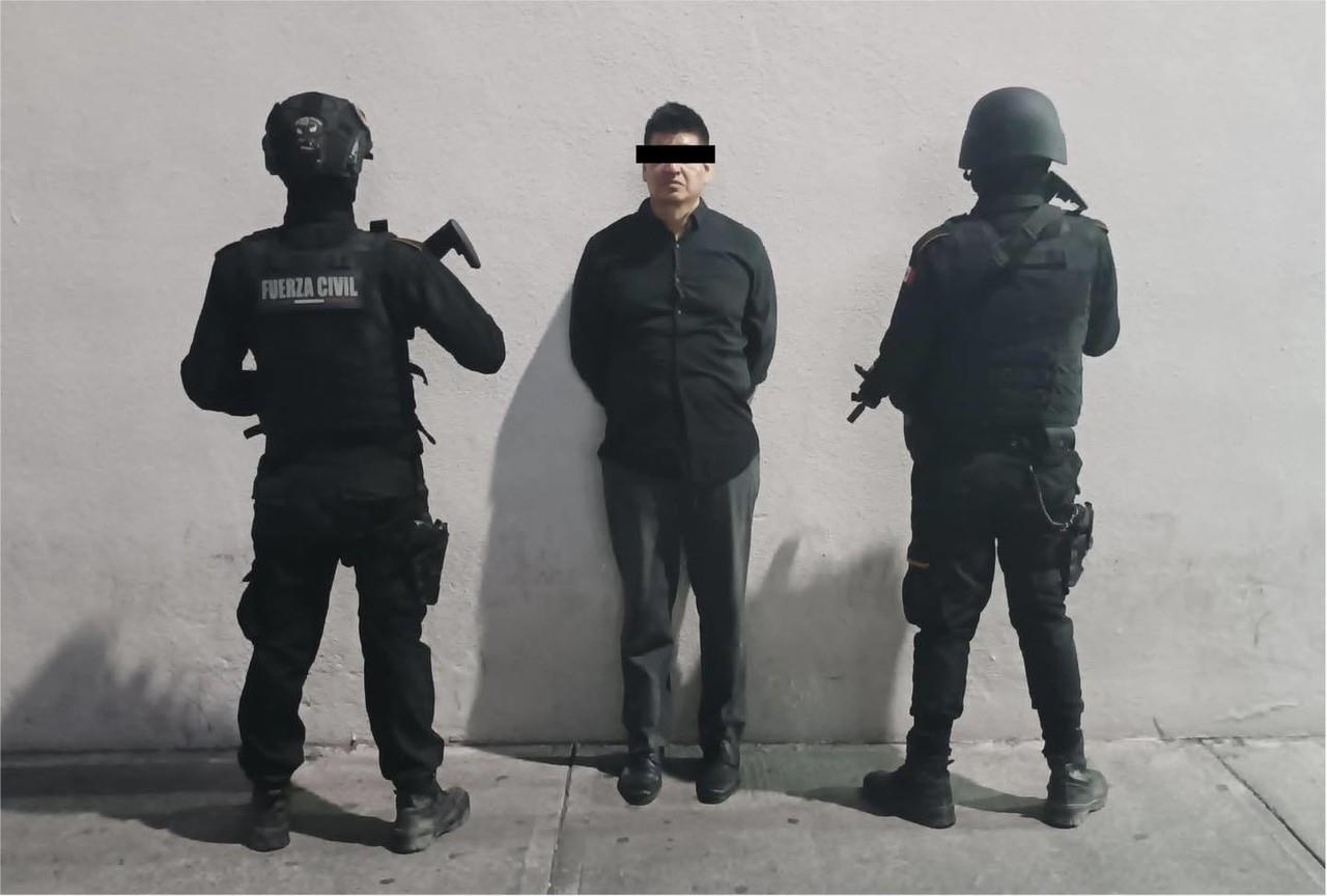 Cae hombre armado y con droga en el Fraccionamiento Bernardo Reyes