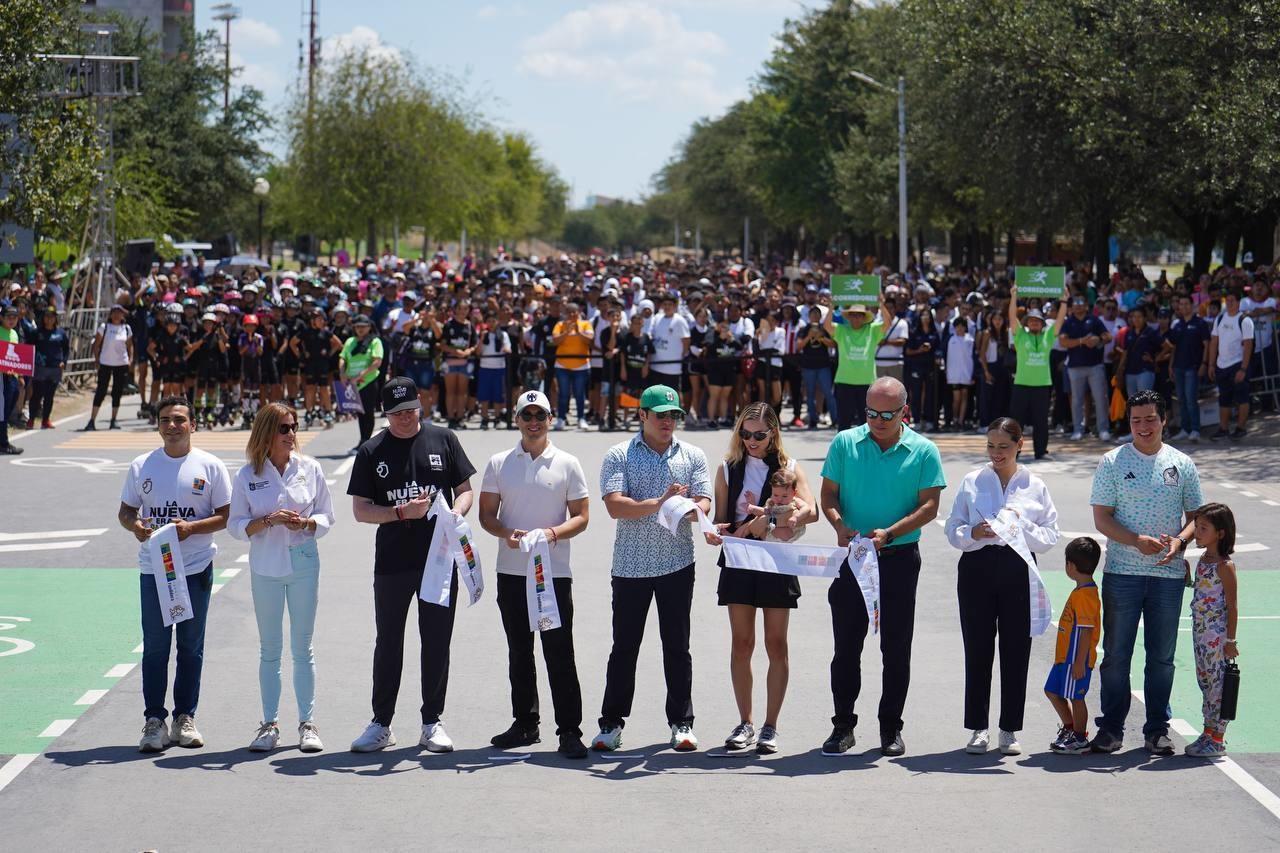 Inaugura Samuel García obras del nuevo Parque Fundidora