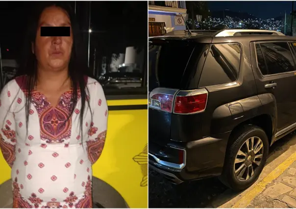 Detienen a mujer en Monterrey por intento de robo de camioneta