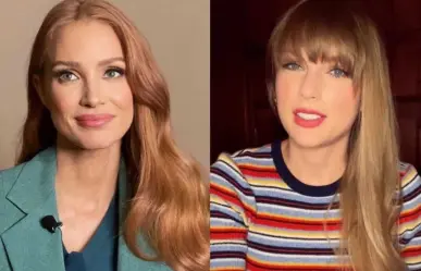 VIDEO: Jessica Chastain disfruta tercer concierto de Taylor Swift en México