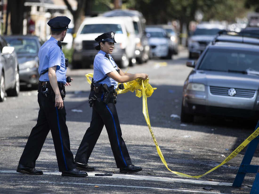 La violencia armada continúa siendo un desafío para la ciudad de Filadelfia. Foto: NPR