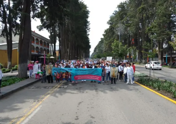 VIDEO: Marchan en Toluca contra la distribución libros de texto