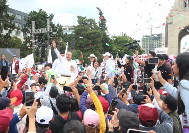 Adán Augusto López, cerró su gira nacional informativa en la Ciudad de México