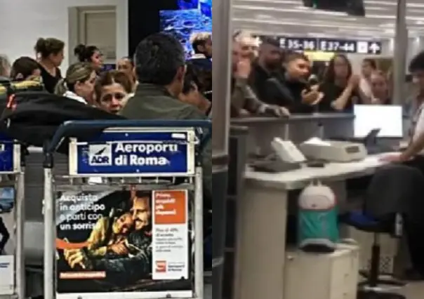 Varados en Roma: Aeroméxico abandona a 160 pasajeros sin respuestas