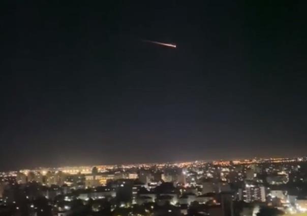 Captan enorme bola de fuego surcado el cielo en Brasil, Argentina y Uruguay