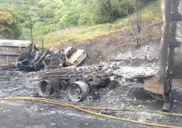 VIDEO: ¡Era el infierno! Choque -incendio deja 8 muertos en la México-Acapulco