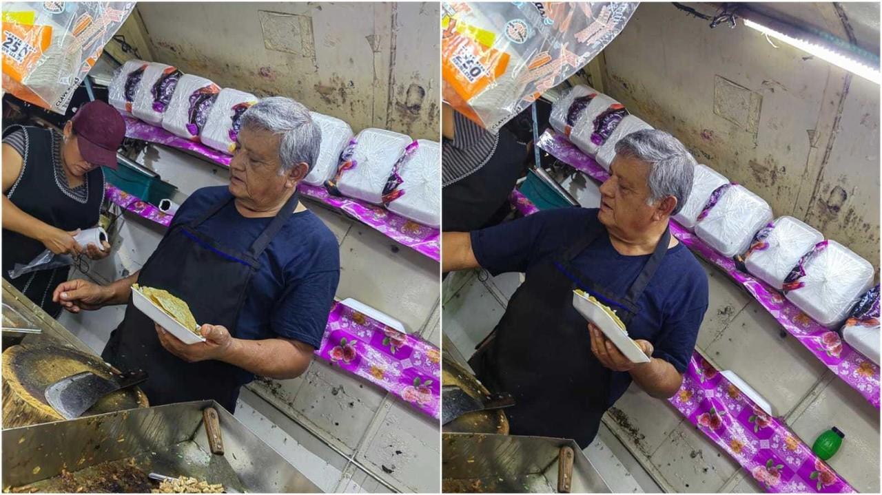Justo Rodríguez, el peje potosino, como se le conoce en las redes sociales, ha encontrado un gran éxito gracias a su similitud física con el presidente. Fotos. Captura de Imagen