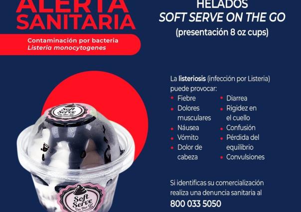 Cofepris advierte sobre contaminación en helados Soft Serve On The Go