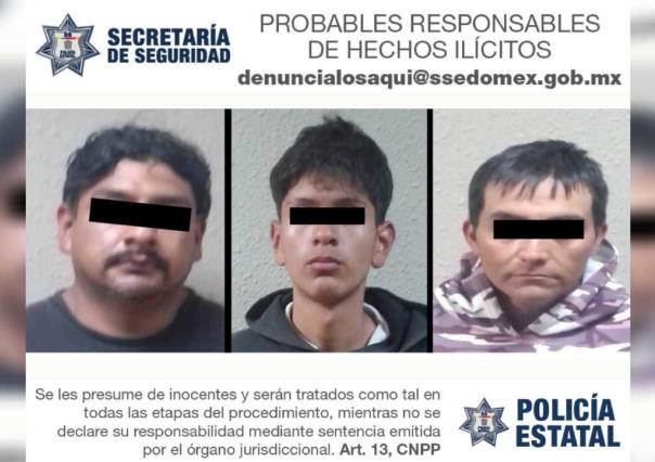 Traían cristal y arma; detienen a tres en Rayón