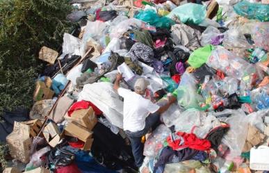 Retiran 100 toneladas de basura en domicilio de Ecatepec