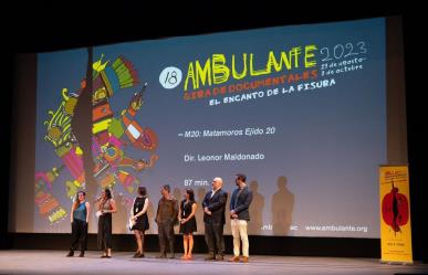 Ambulante, gira de documentales festeja 18  años en teatro Esperanza Iris