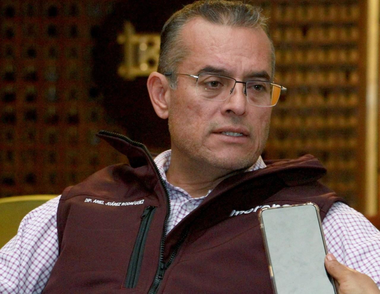 Ariel Juárez Rodríguez, presidente de la Comisión Especial del Sistema Penitenciario.