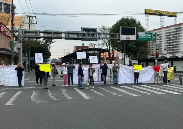 Vecinos de Lindavista cierran calles exigiendo se detenga construcción del INVI