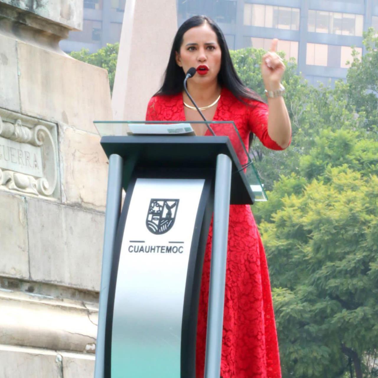 Sandra Cuevas: No agacho la cabeza ante nadie Foto: Alcaldía Cuauhtémoc