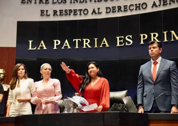 Rinde protesta Ana Lilia Rivera como nueva presidenta del Senado