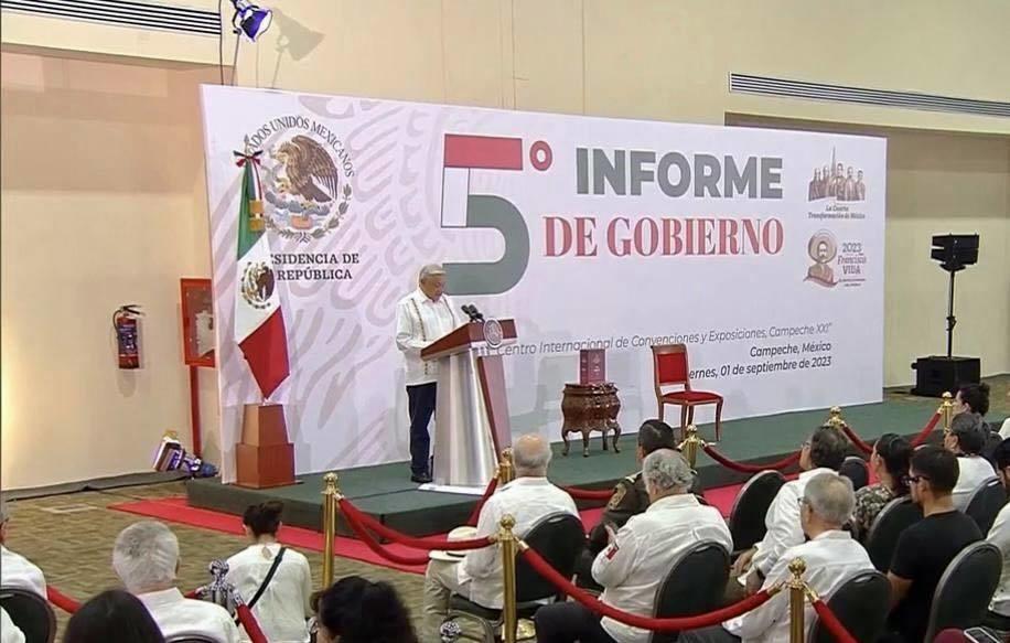 El presidente López Obrador asistirá al último informe del gobernador Alfredo del Mazo, en Toluca, será la primera vez que AMLO acompañe al mandatario mexiquense. Foto: Cortesía