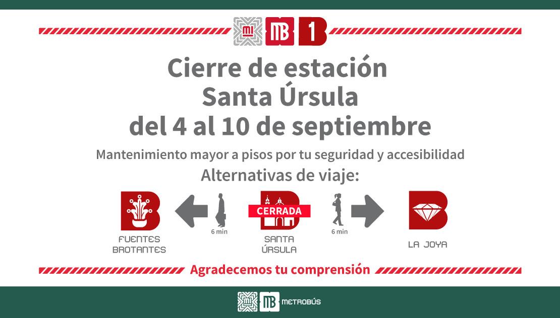 Foto: @MetrobusCDMX
