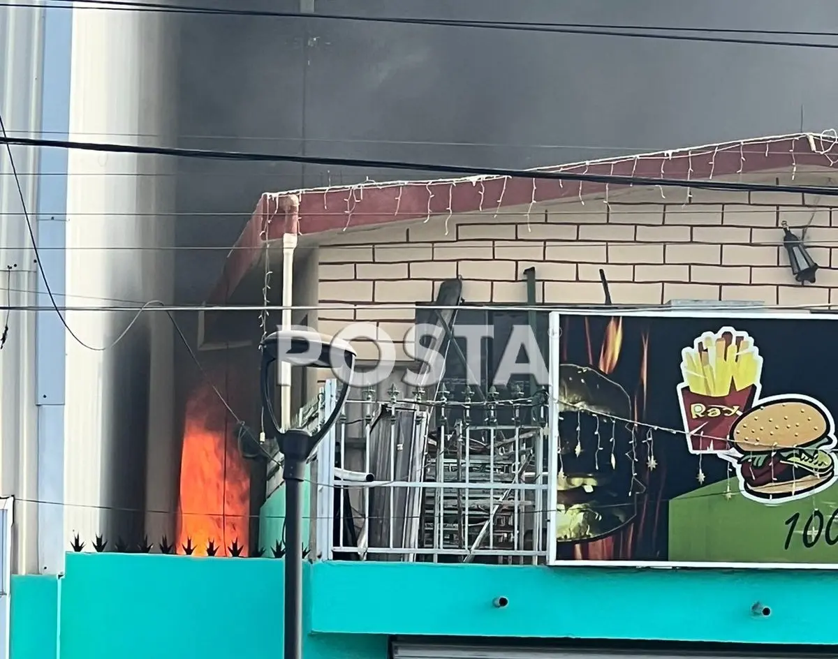 El incendio generó una intensa movilización de los servicios de emergencia. Foto. Raymundo Elizalde