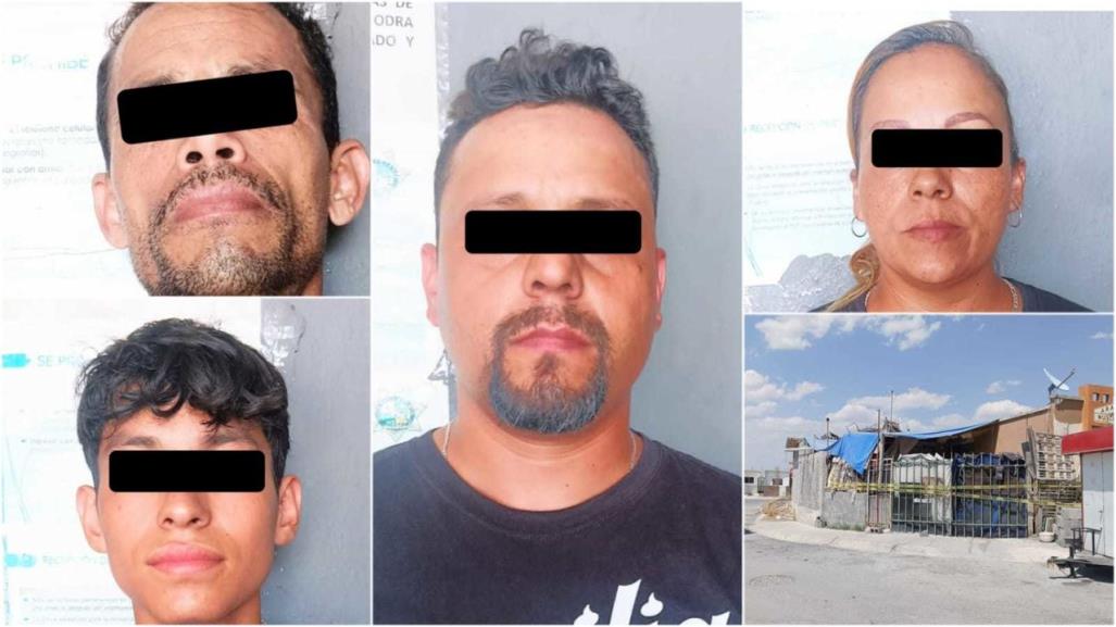 Detienen a una mujer y tres hombres con 40 migrantes en Apodaca