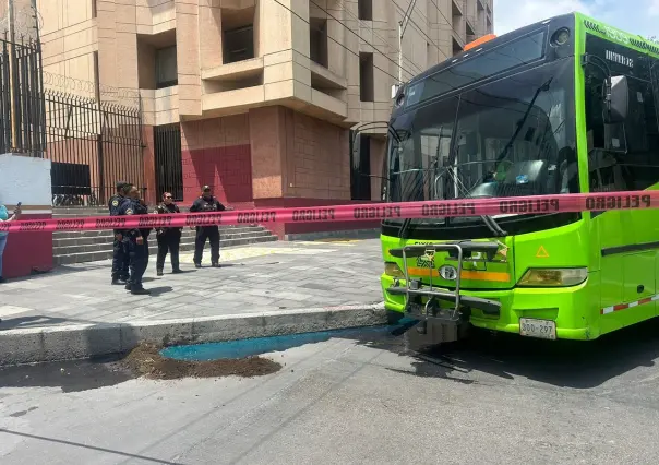 Accidente de operador de RTP: Choque en el Centro Histórico por ruta no autoriza