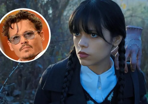 ¡Asqueada! Jenna Ortega se harta de rumores de relación con Johnny Depp