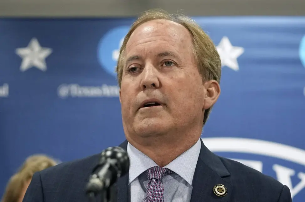 El fiscal general de Texas Ken Paxton en Austin, Texas, el 26 de mayo de 2023. (Foto AP /Eric Gay)