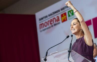 “Vamos a ganar el 2024”: Claudia Sheinbaum al ganar encuesta de Morena