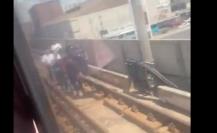 Hombre intenta quitarse la vida en el metro Cuauhtémoc