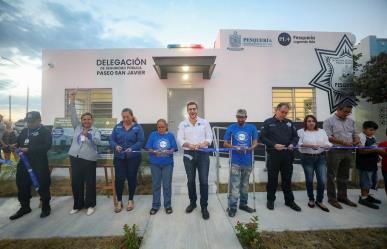 Inauguran nueva Delegación de Policía en Pesquería, Nuevo León