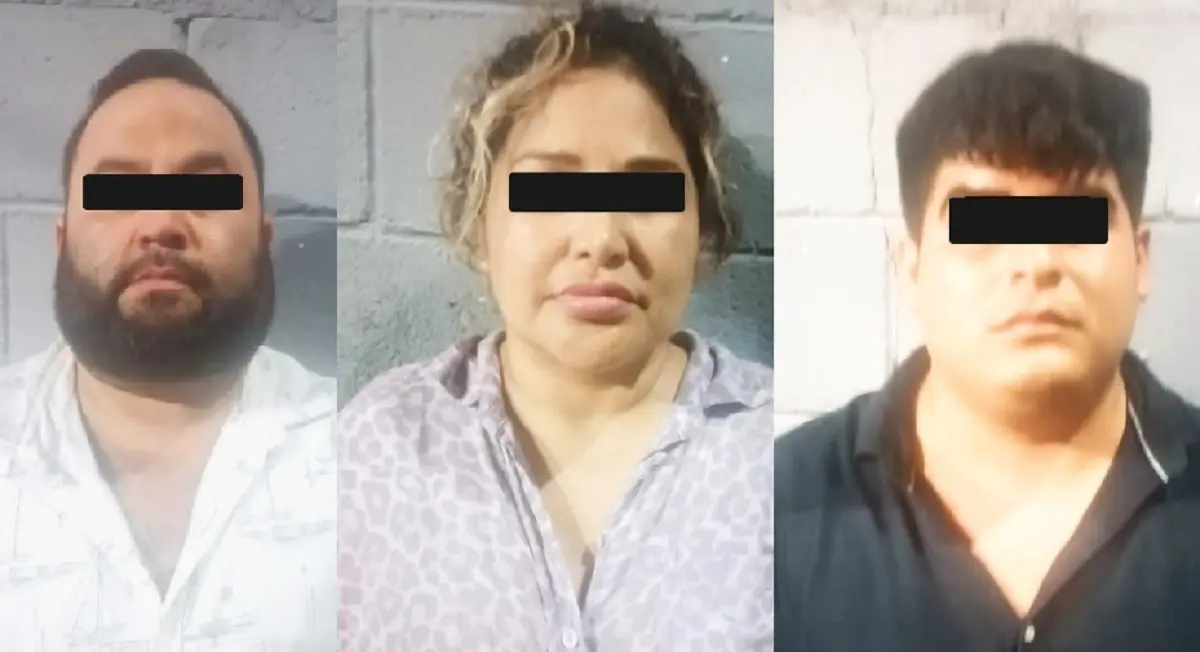 Caen 3 personas con pistola y cocaína en Apodaca