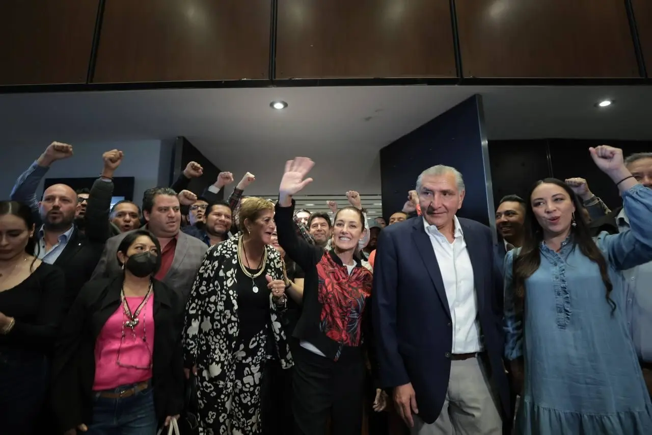 Refrenda Adán Augusto pleno respaldo, apoyo y unidad a Claudia Sheinbaum