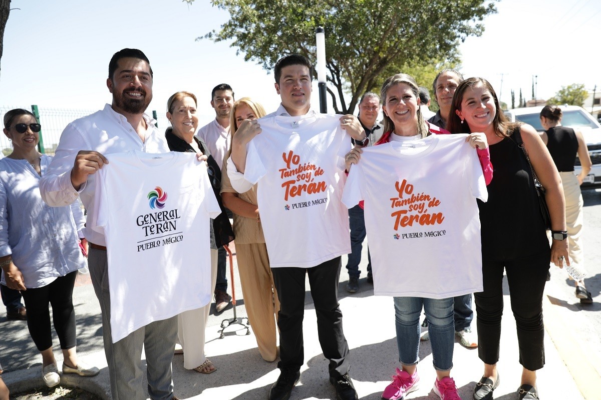 Inaugura Samuel García el Parque Lineal en General Terán, Nuevo León
