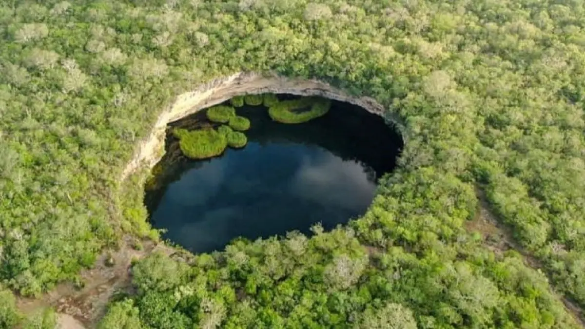 El cenote más profundo del mundo se encuentra en Aldama, Tamaulipas