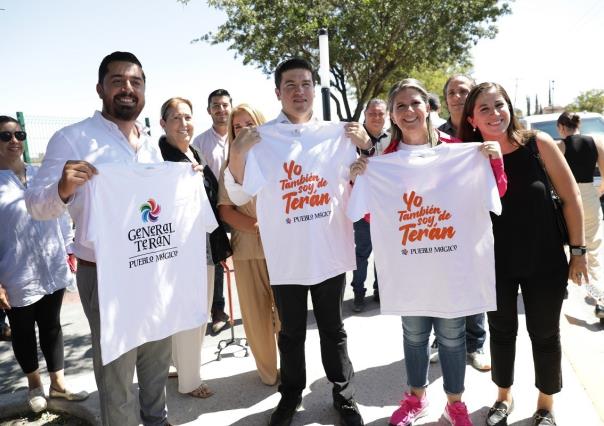 Inaugura Samuel García el Parque Lineal en General Terán, Nuevo León