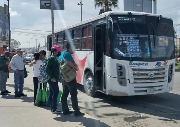 Reanudan servicio de autobuses de la línea de transporte de Tizayuca